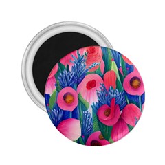 Celestial Watercolor Flowers 2 25  Magnets by GardenOfOphir