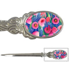 Celestial Watercolor Flowers Letter Opener by GardenOfOphir