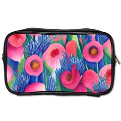 Celestial Watercolor Flowers Toiletries Bag (two Sides) by GardenOfOphir