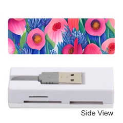 Celestial Watercolor Flowers Memory Card Reader (stick) by GardenOfOphir