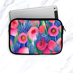 Celestial Watercolor Flowers Apple Ipad Mini Zipper Cases by GardenOfOphir