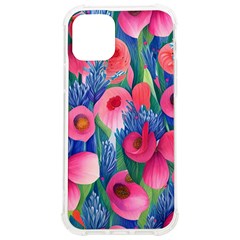 Celestial Watercolor Flowers Iphone 12/12 Pro Tpu Uv Print Case