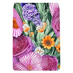 Captivating Watercolor Flowers Removable Flap Cover (s) by GardenOfOphir