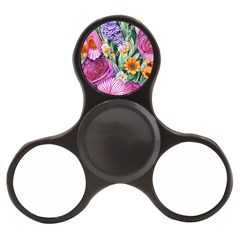 Captivating Watercolor Flowers Finger Spinner by GardenOfOphir