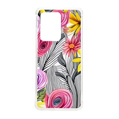 Darling And Dazzling Watercolor Flowers Samsung Galaxy S20 Ultra 6 9 Inch Tpu Uv Case