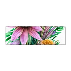 Watercolor Flowers Botanical Foliage Sticker (bumper) by GardenOfOphir