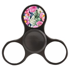 Delightful Watercolor Flowers And Foliage Finger Spinner by GardenOfOphir