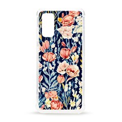 Exquisite Watercolor Flowers And Foliage Samsung Galaxy S20 6 2 Inch Tpu Uv Case by GardenOfOphir