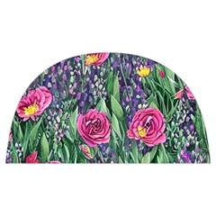 Dazzling Watercolor Flowers And Foliage Anti Scalding Pot Cap by GardenOfOphir