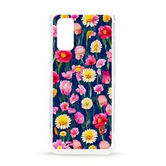 Botanical Flowers Pattern Samsung Galaxy S20 6 2 Inch Tpu Uv Case