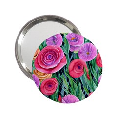 Boho Retropical Flowers 2 25  Handbag Mirrors by GardenOfOphir