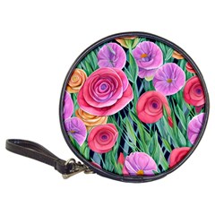 Boho Retropical Flowers Classic 20-cd Wallets by GardenOfOphir