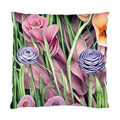 Ottagecore Aesthetics Retro Flowers Pattern Standard Cushion Case (one Side) by GardenOfOphir