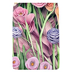 Ottagecore Aesthetics Retro Flowers Pattern Removable Flap Cover (s) by GardenOfOphir