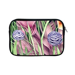 Ottagecore Aesthetics Retro Flowers Pattern Apple Ipad Mini Zipper Cases by GardenOfOphir