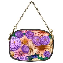 Exotic Tropical Botanical Flowers Pattern Chain Purse (one Side) by GardenOfOphir