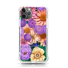 Exotic Tropical Botanical Flowers Pattern Iphone 11 Pro 5 8 Inch Tpu Uv Print Case by GardenOfOphir