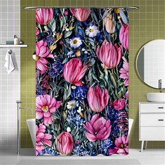 Tropical Paradise Shower Curtain 48  X 72  (small)  by GardenOfOphir