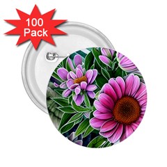 Bouquet Of Sunshine 2 25  Buttons (100 Pack)  by GardenOfOphir