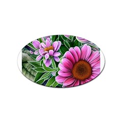 Bouquet Of Sunshine Sticker Oval (10 Pack) by GardenOfOphir