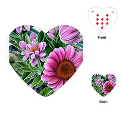 Bouquet Of Sunshine Playing Cards Single Design (heart)