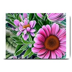 Bouquet Of Sunshine Large Doormat by GardenOfOphir