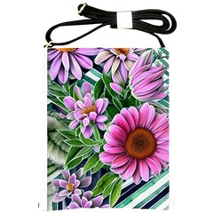 Bouquet Of Sunshine Shoulder Sling Bag by GardenOfOphir