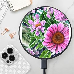 Bouquet Of Sunshine Wireless Fast Charger(black)