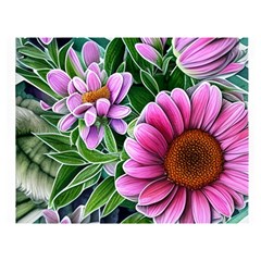 Bouquet Of Sunshine One Side Premium Plush Fleece Blanket (extra Small)