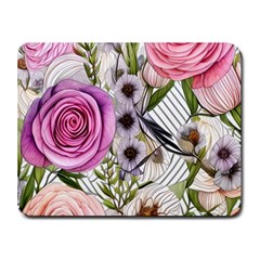 Summertime Blooms Small Mousepad