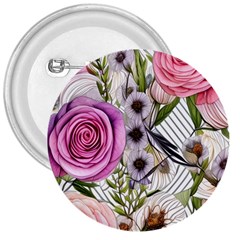 Summertime Blooms 3  Buttons by GardenOfOphir