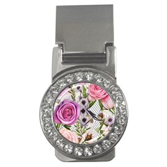 Summertime Blooms Money Clips (cz)  by GardenOfOphir