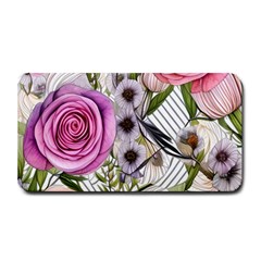 Summertime Blooms Medium Bar Mat by GardenOfOphir