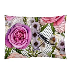 Summertime Blooms Pillow Case by GardenOfOphir