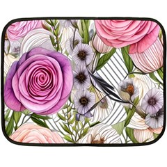 Summertime Blooms Fleece Blanket (mini) by GardenOfOphir