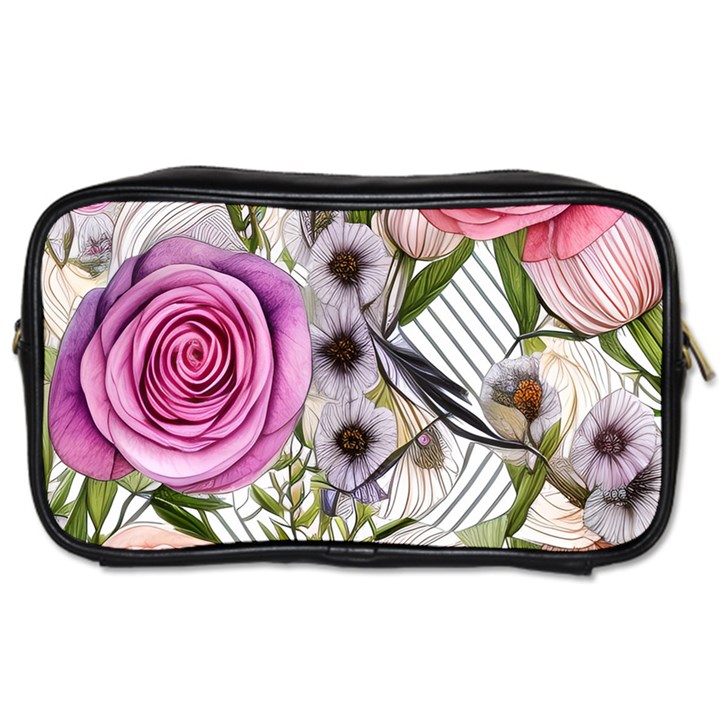 Summertime Blooms Toiletries Bag (One Side)