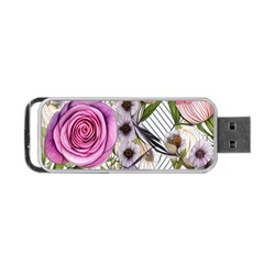 Summertime Blooms Portable Usb Flash (two Sides) by GardenOfOphir