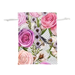 Summertime Blooms Lightweight Drawstring Pouch (m) by GardenOfOphir