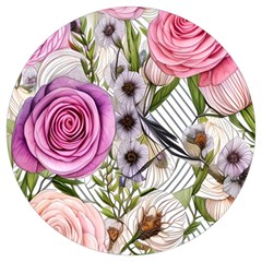 Summertime Blooms Round Trivet