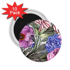 Garden Of Flowers 2 25  Magnets (10 Pack)  by GardenOfOphir