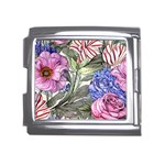 Garden Of Flowers Mega Link Italian Charm (18mm) Front