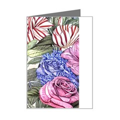 Garden Of Flowers Mini Greeting Card by GardenOfOphir