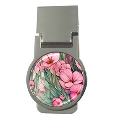 Nature-inspired Flowers Money Clips (round)  by GardenOfOphir