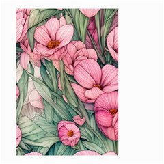 Nature-inspired Flowers Small Garden Flag (two Sides) by GardenOfOphir