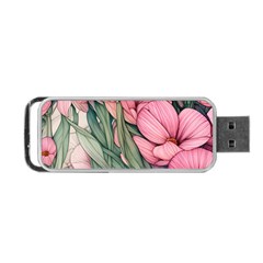 Nature-inspired Flowers Portable Usb Flash (two Sides) by GardenOfOphir