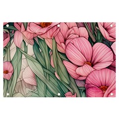 Nature-inspired Flowers Banner And Sign 6  X 4  by GardenOfOphir