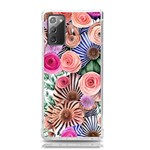 Boho Botanical Flowers Samsung Galaxy Note 20 TPU UV Case Front