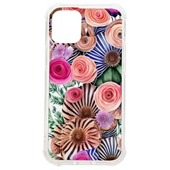 Boho Botanical Flowers Iphone 12 Mini Tpu Uv Print Case	