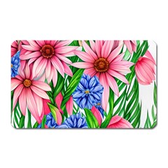 Exotic Tropical Flowers Magnet (rectangular) by GardenOfOphir