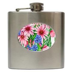 Exotic Tropical Flowers Hip Flask (6 Oz) by GardenOfOphir